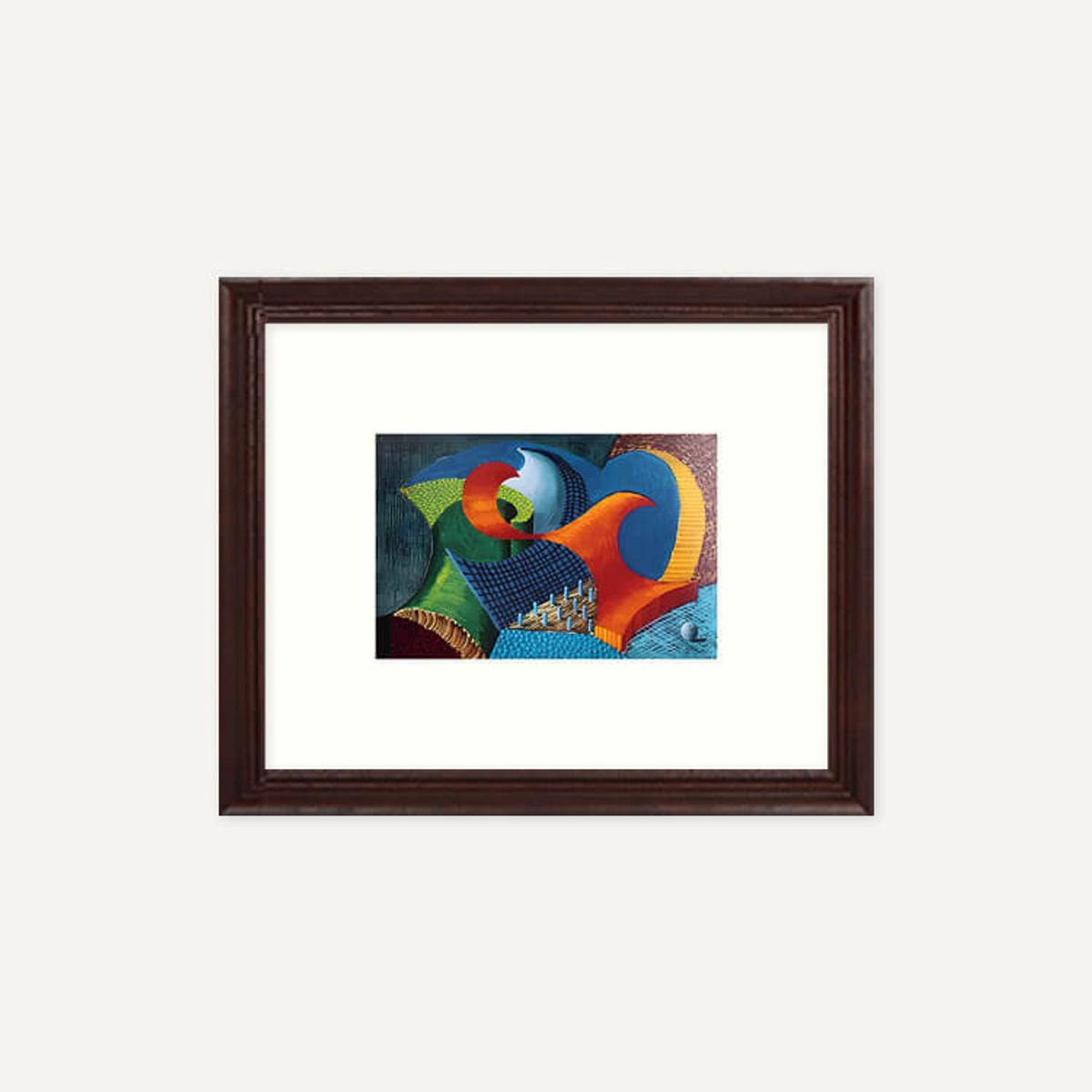 그릿시즌(GREET SEASON) 데이비드 호크니 The Eleventh V.N. Painting, 1992 (액자 포함)