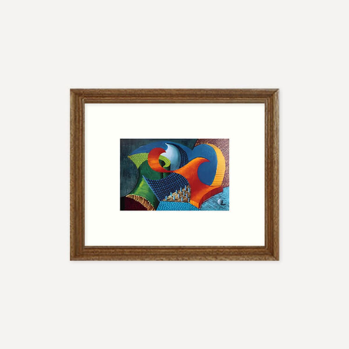 그릿시즌(GREET SEASON) 데이비드 호크니 The Eleventh V.N. Painting, 1992 (액자 포함)