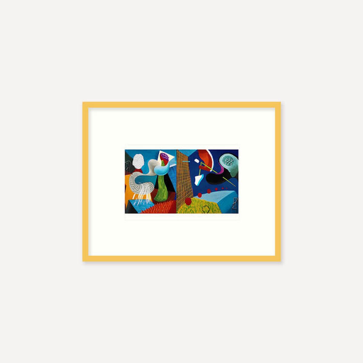 그릿시즌(GREET SEASON) 데이비드 호크니 The Other Side, 1993 (small) (액자 포함)