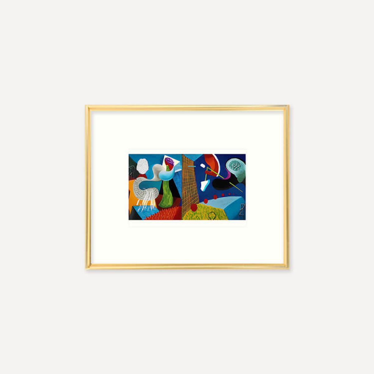 그릿시즌(GREET SEASON) 데이비드 호크니 The Other Side, 1993 (small) (액자 포함)