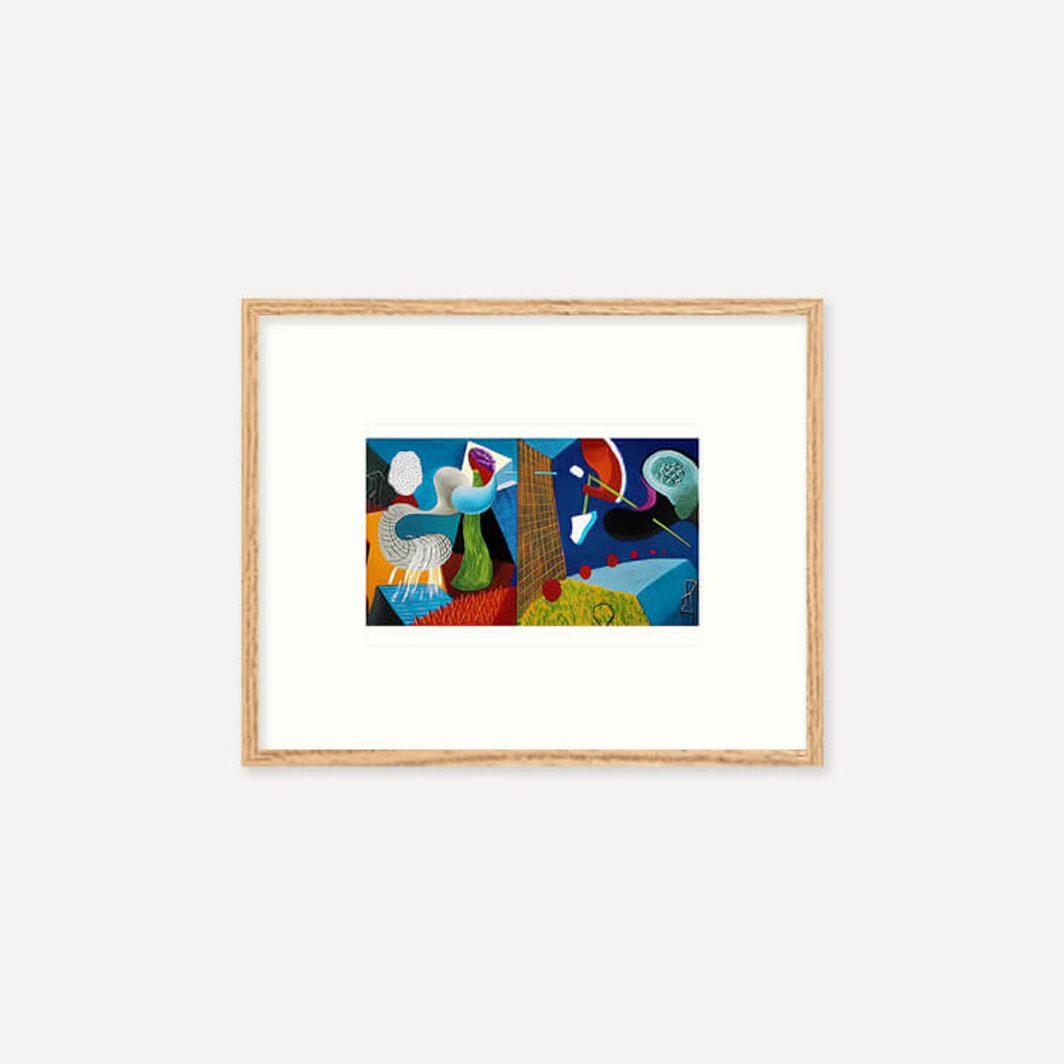 그릿시즌(GREET SEASON) 데이비드 호크니 The Other Side, 1993 (small) (액자 포함)