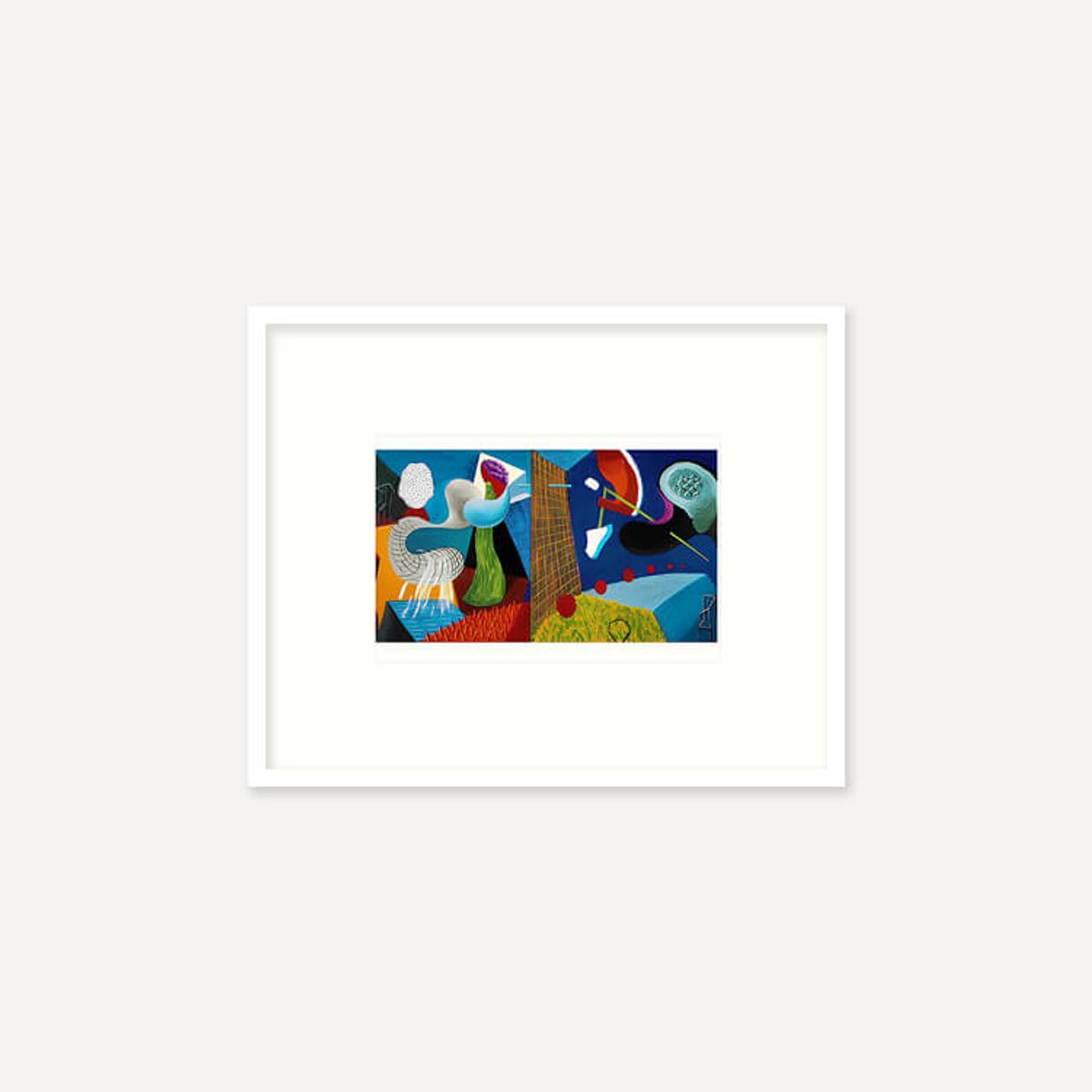 그릿시즌(GREET SEASON) 데이비드 호크니 The Other Side, 1993 (small) (액자 포함)