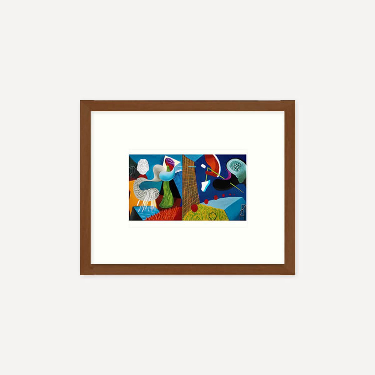 그릿시즌(GREET SEASON) 데이비드 호크니 The Other Side, 1993 (small) (액자 포함)