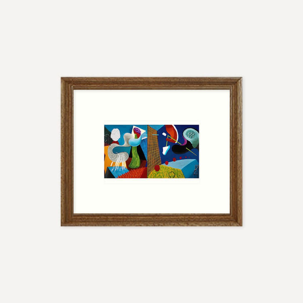 그릿시즌(GREET SEASON) 데이비드 호크니 The Other Side, 1993 (small) (액자 포함)