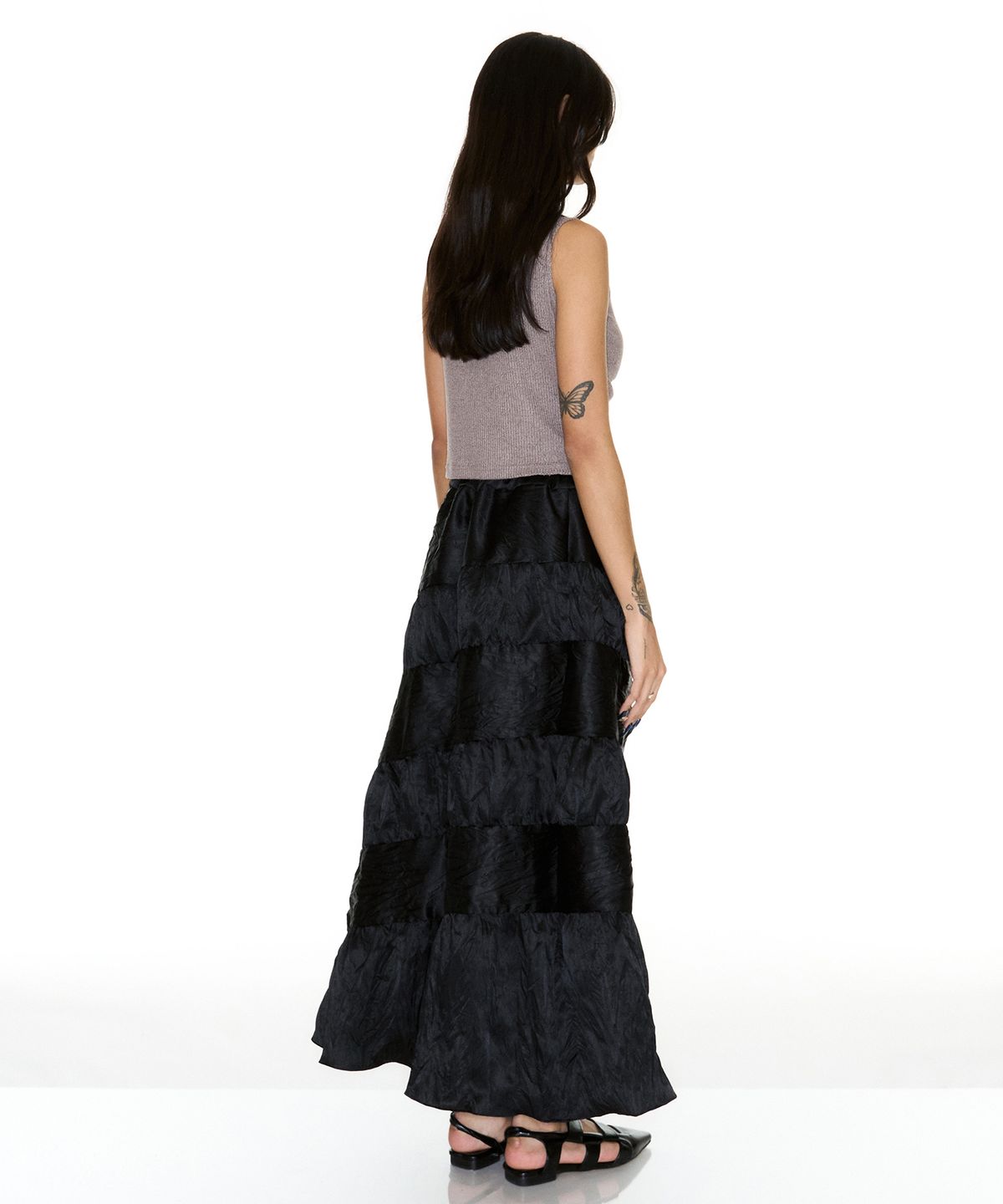 쎄쎄쎄(SETSETSET) CANCAN LONG SKRIT WITH SEASHELL