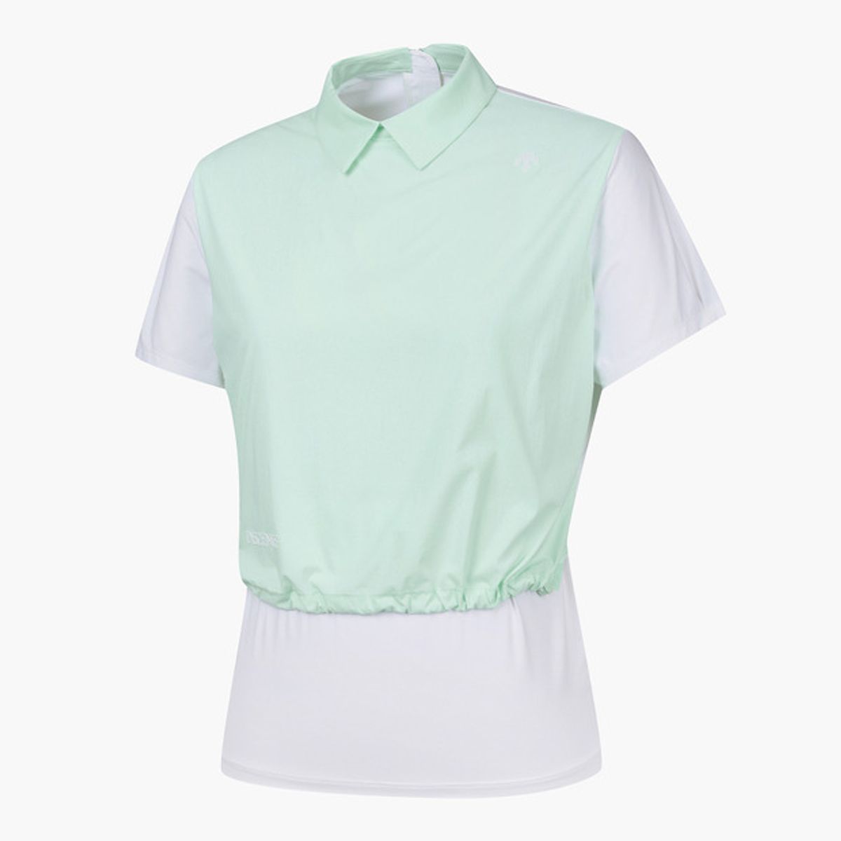 데상트 골프(DESCENTE GOLF) 여성 하이브리드 변형핏 티셔츠 (DP22WFTS44)