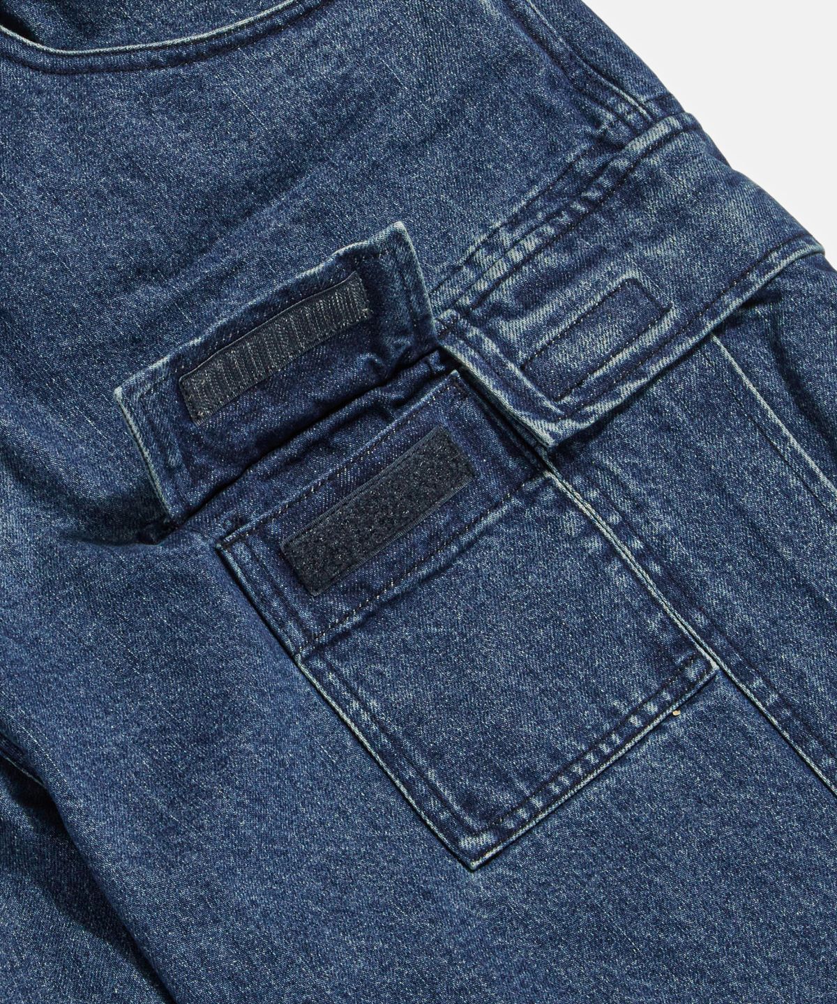 에스피오나지(ESPIONAGE) Denim M51 Field Shorts Washed Indigo