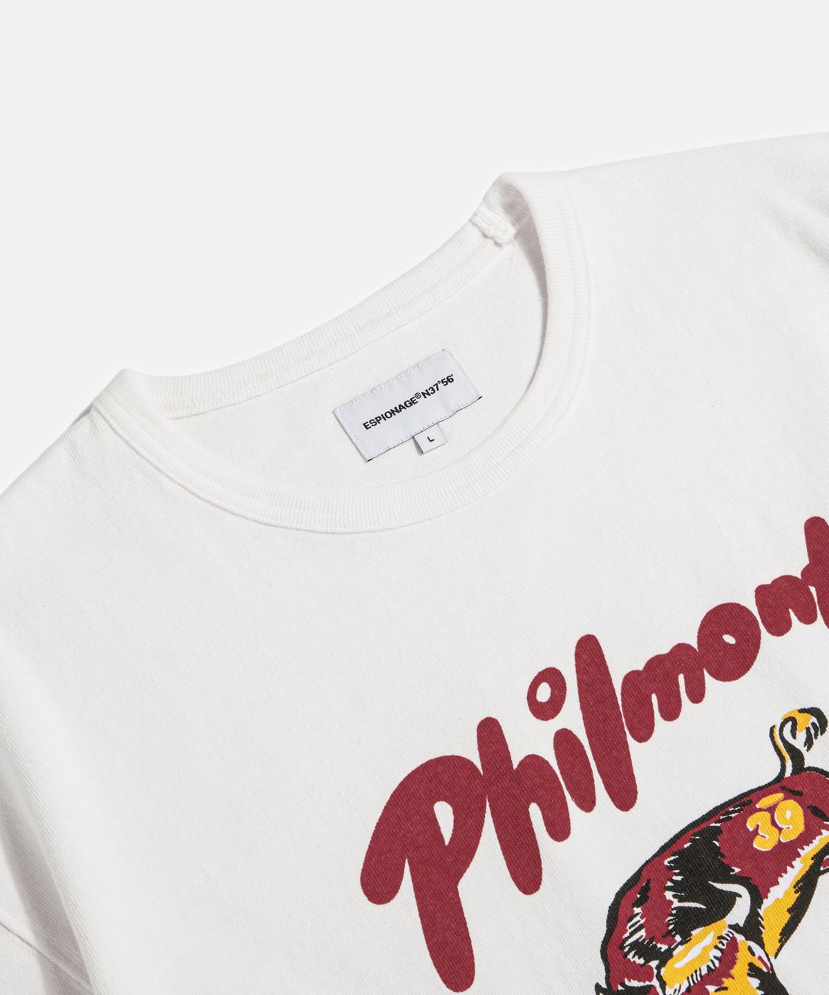 에스피오나지(ESPIONAGE) Philmont SR Heavyweight Tee Off White