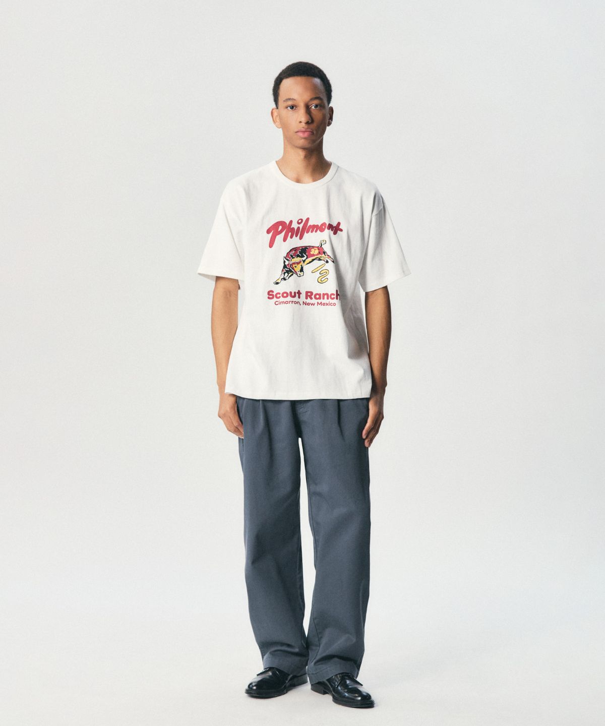에스피오나지(ESPIONAGE) Philmont SR Heavyweight Tee Off White
