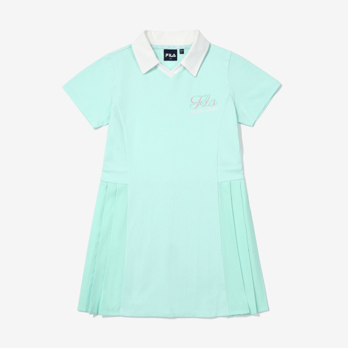 휠라 키즈(FILA KIDS) Girls 썸머 등판 플리츠 원피스(FK2OPG2302FPGR)