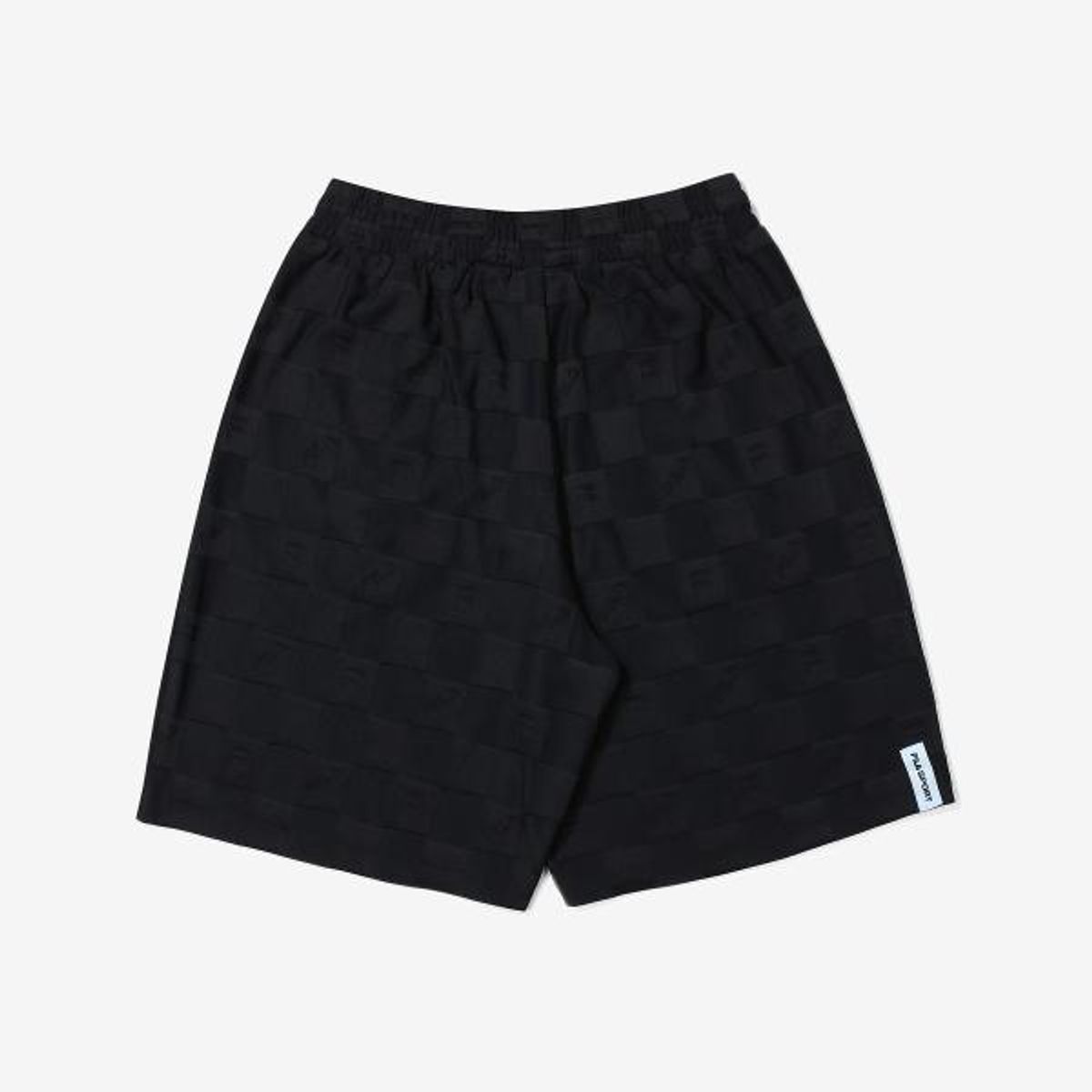 휠라 키즈(FILA KIDS) 자가드 체커보드 반바지(FK2FPG2201MBLK)