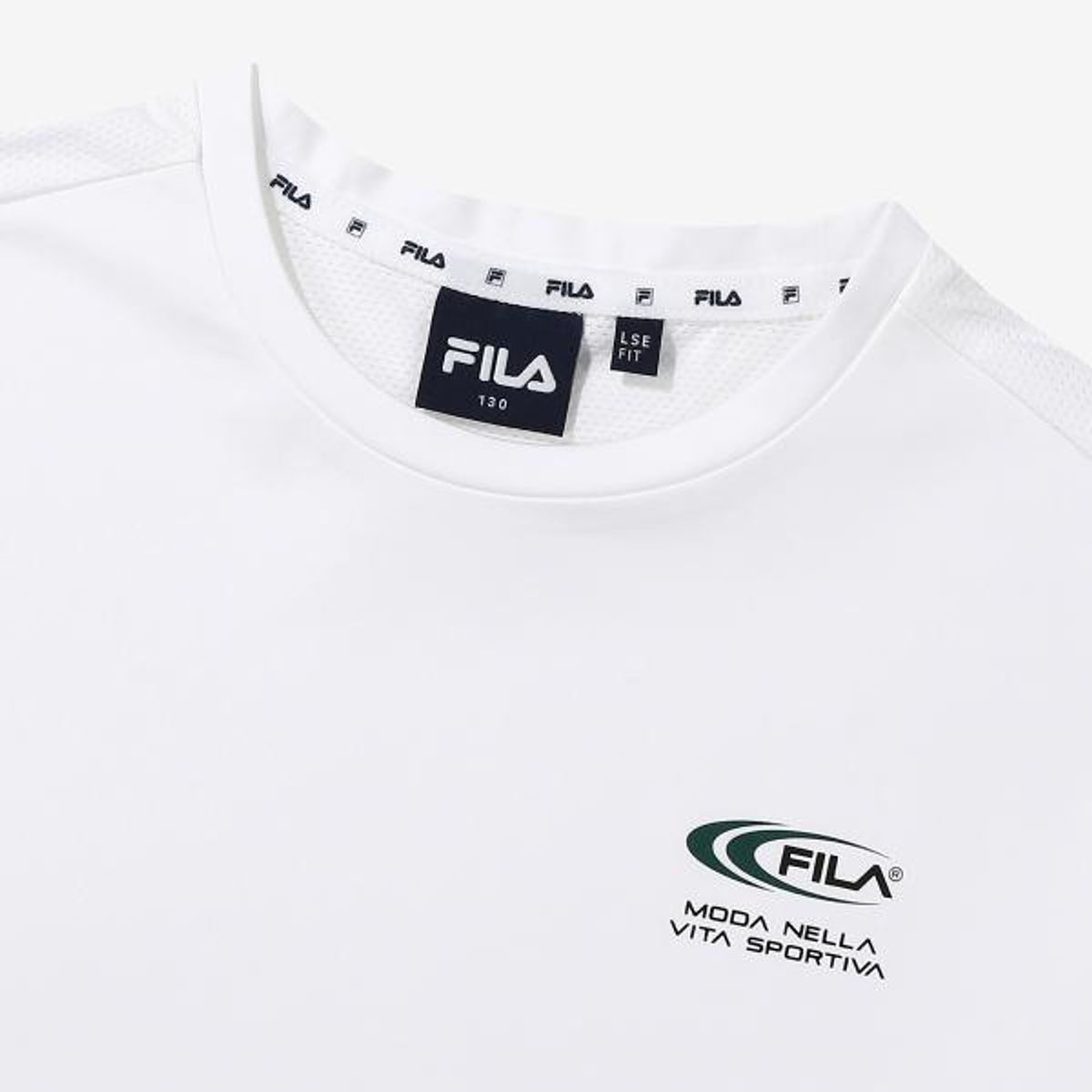 휠라 키즈(FILA KIDS) 퍼포먼스 매쉬 티셔츠(FK2RSG2502MOWH)
