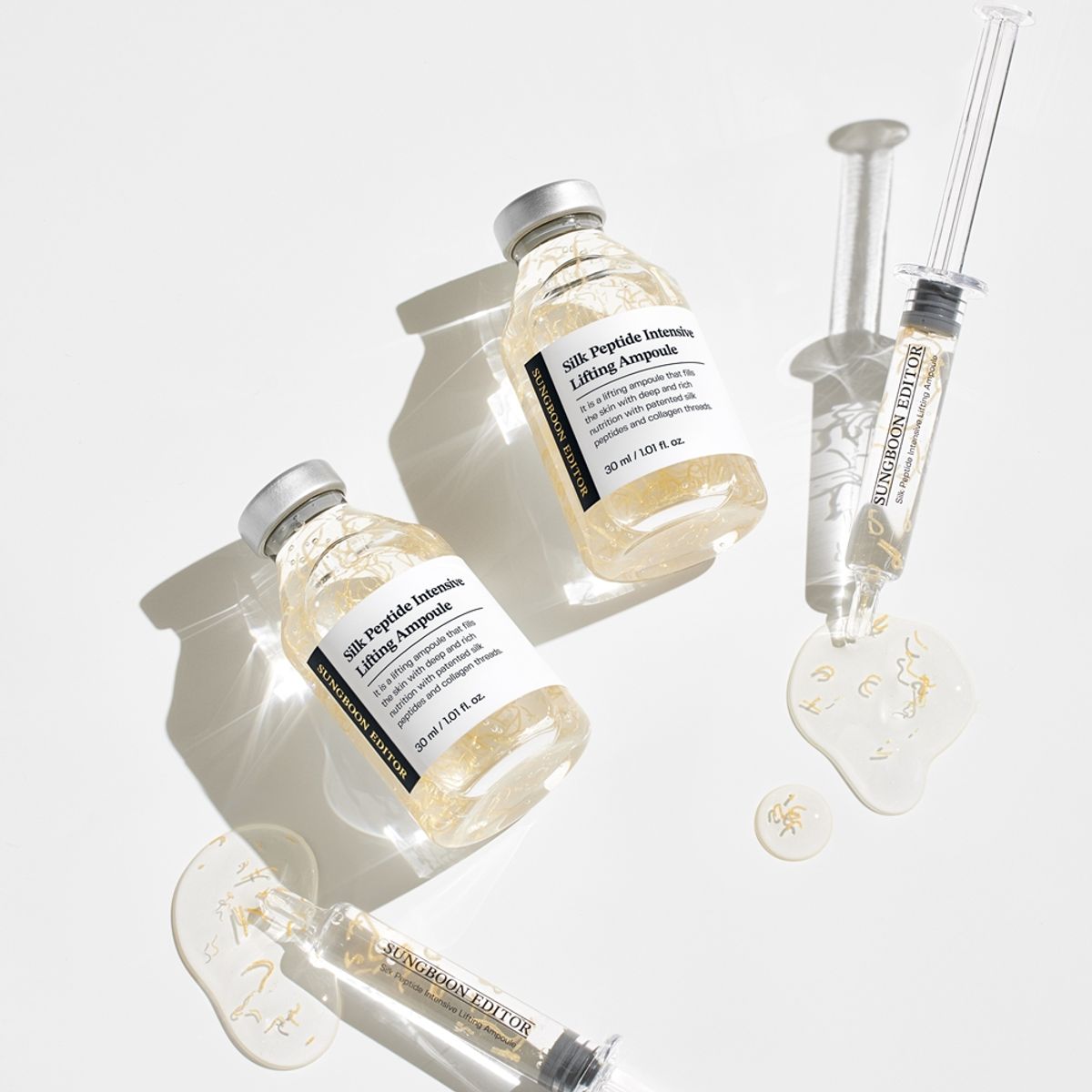 성분에디터(SUNGBOONEDITOR) 실크펩타이드 줄기앰플 35ml