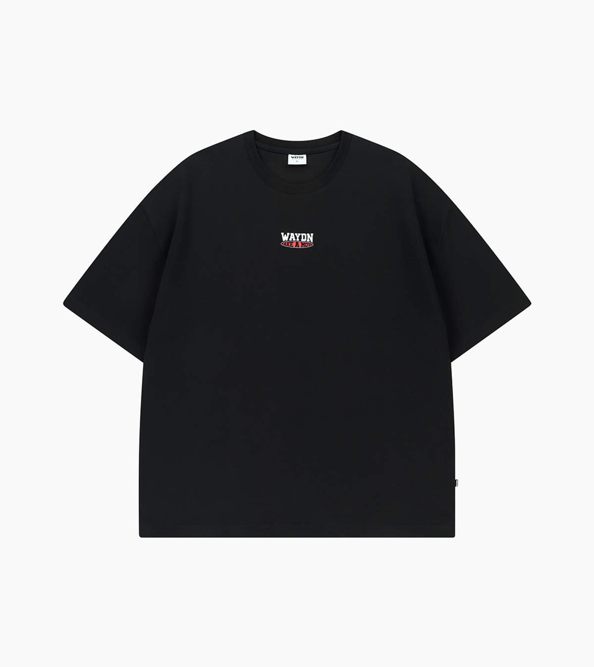 웨이든(WAYDN) 메이커무브 OG 오버핏 반소매 블랙