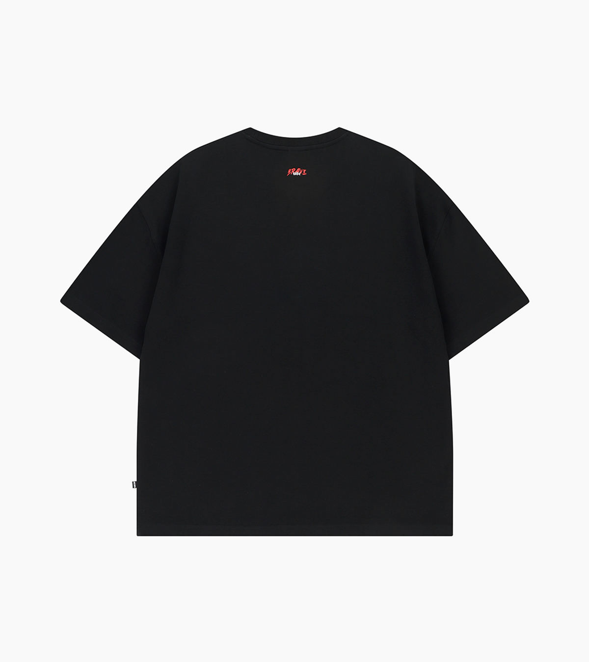 웨이든(WAYDN) 브레이브 타이거 OG 오버핏 반소매 블랙