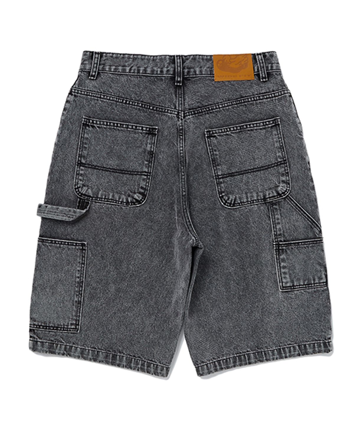 위캔더스(WKNDRS) DRAGGY WORK SHORTS (BLACK)