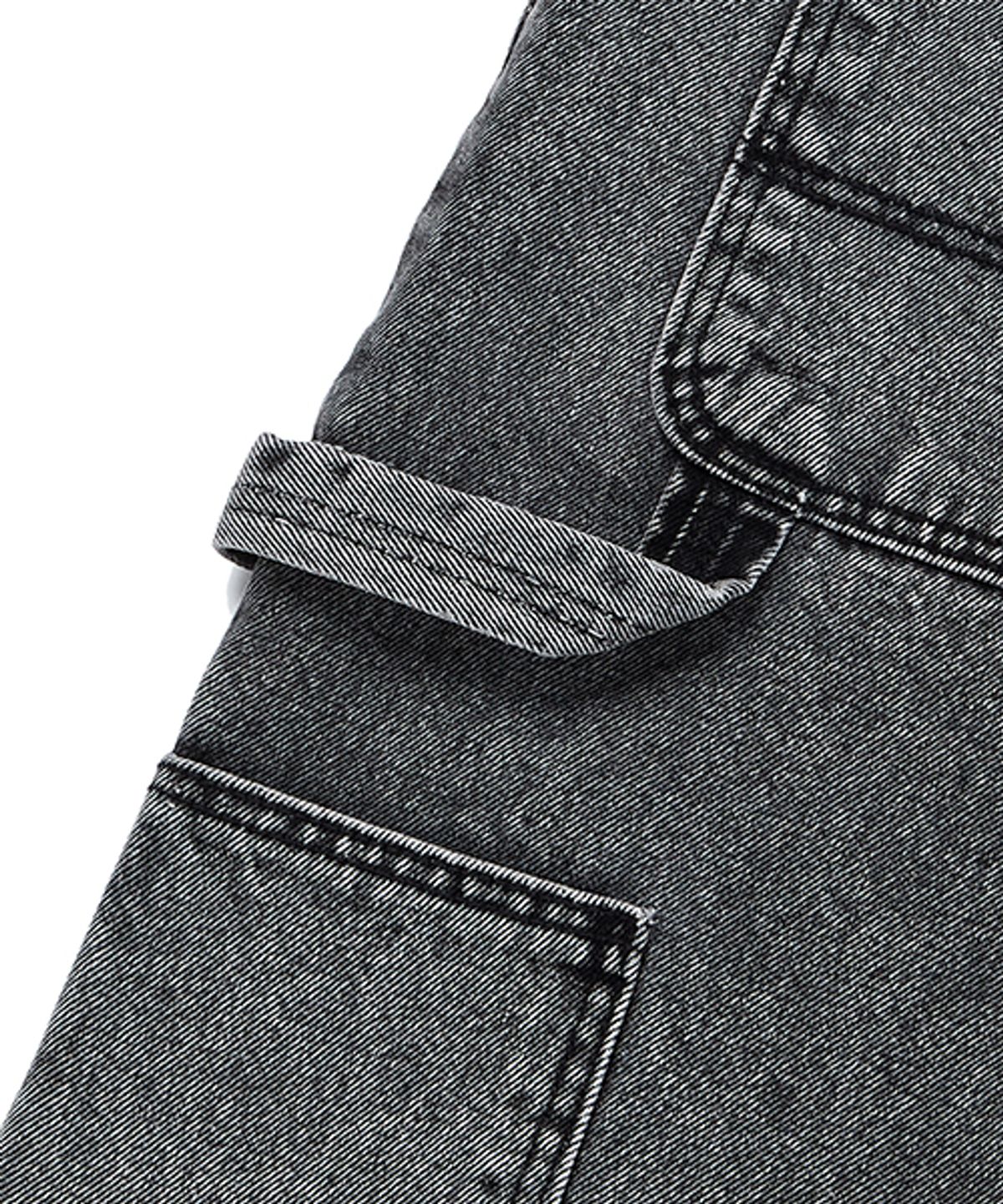 위캔더스(WKNDRS) DRAGGY WORK SHORTS (BLACK)