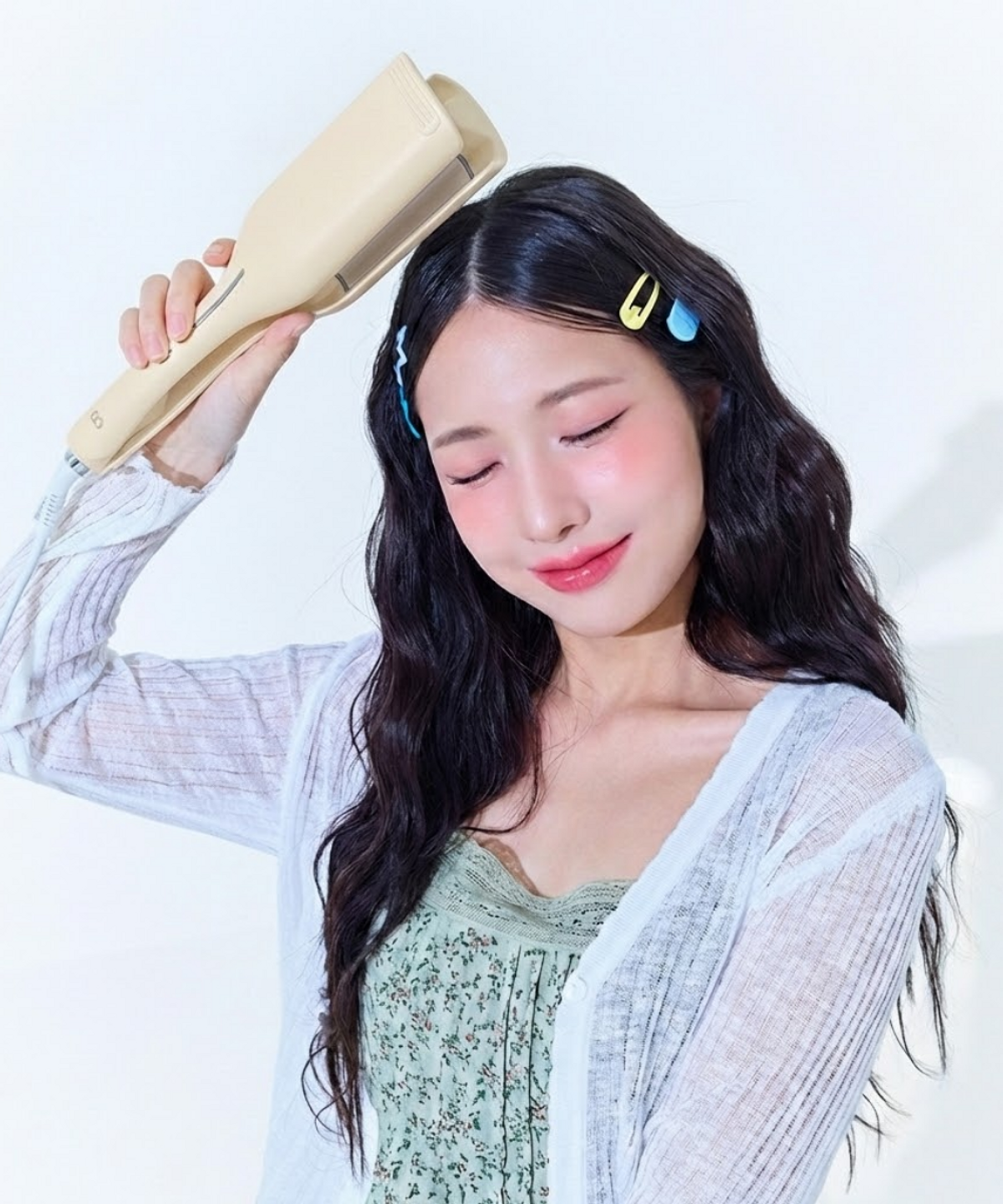 오아(OA) 이지 물결 고데기 웨이브 36mm 프리볼트