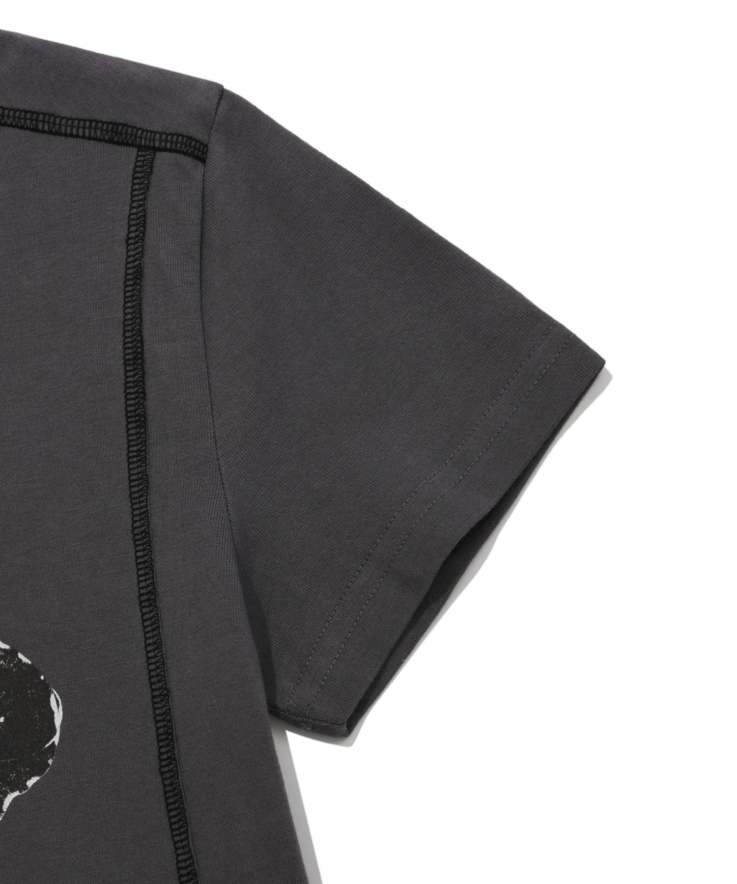 【FALLETT】Flower short sleeve t-shirt★送料・関税込 MUSINSA | FALLETT Flower short-sleeved t-shirt charcoal