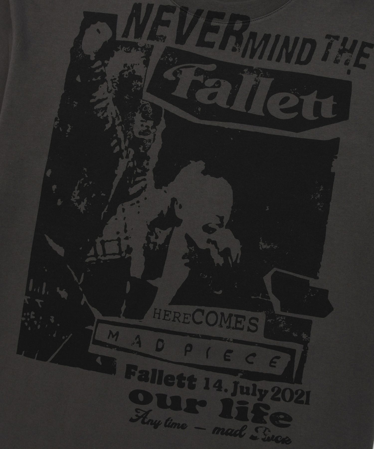 Tシャツ・カットソー Fallett Poster print short sleeve 4FK730 Fallett Poster print short sleeve 4FK730 (Fallett/Tシャツ