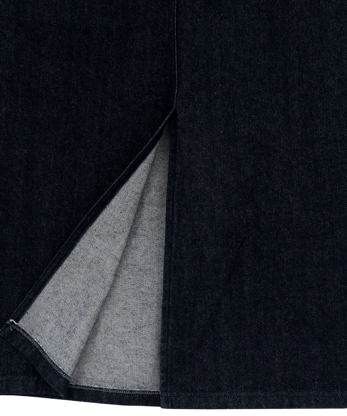 트리밍버드(TREEMINGBIRD) Front Yoke Denim Long Skirt [ Raw Denim ]