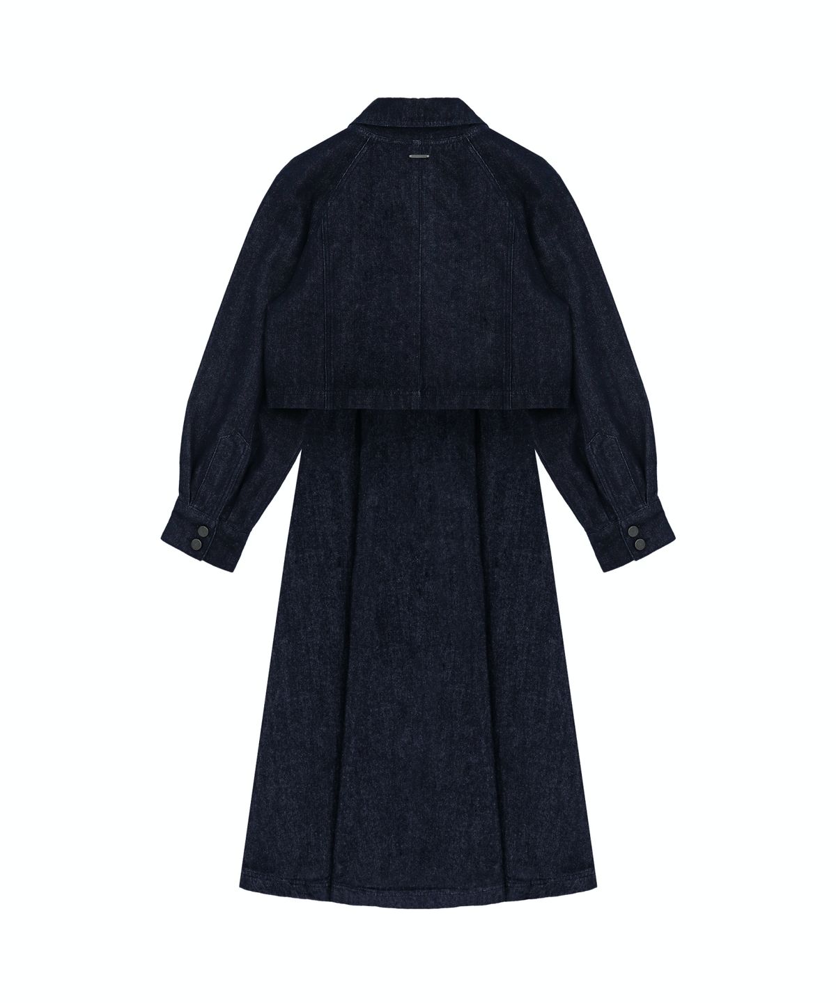 트리밍버드(TREEMINGBIRD) Denim 3-way Trench Coat [ Raw Denim ]