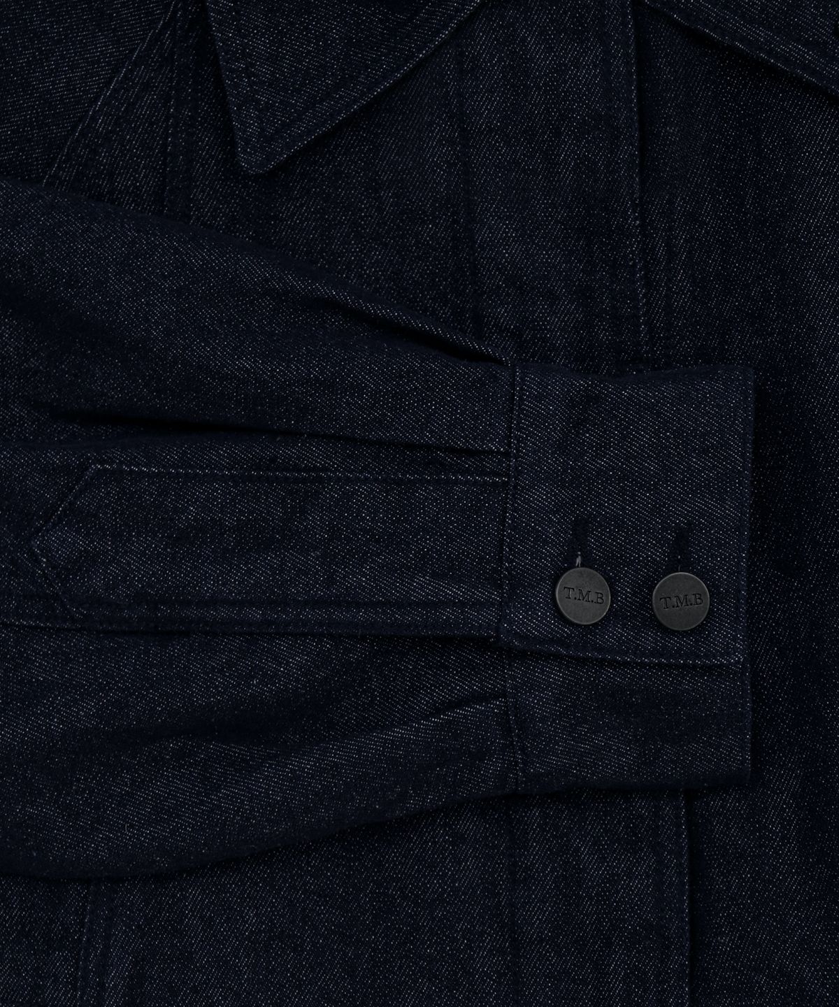 트리밍버드(TREEMINGBIRD) Denim 3-way Trench Coat [ Raw Denim ]