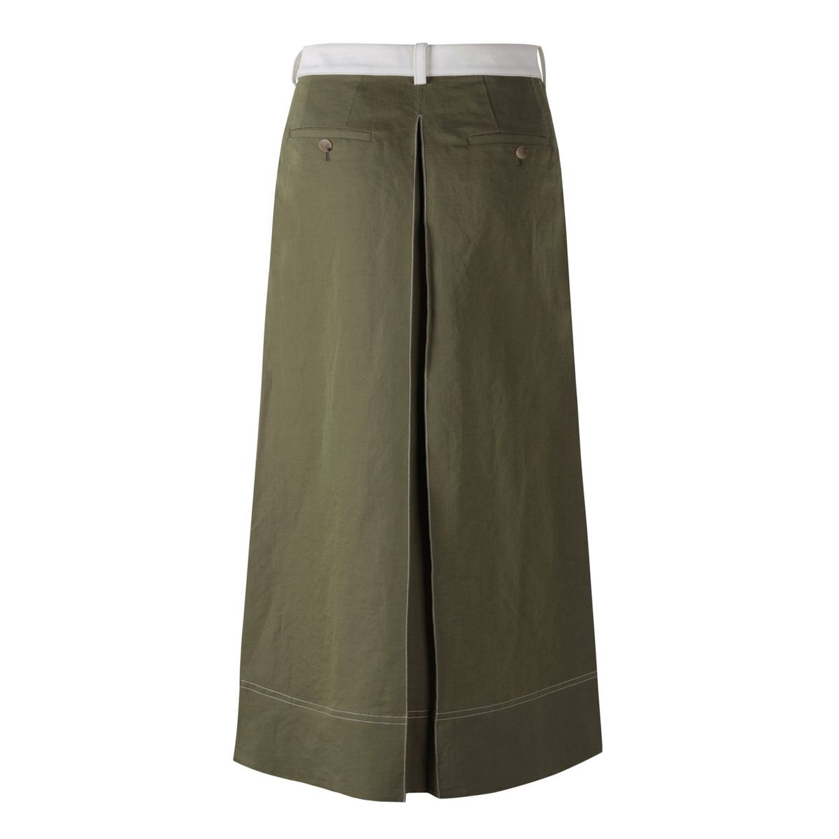 래코드(RECODE) Pants Detail Overlap Skirt_RQKAS24535KHX