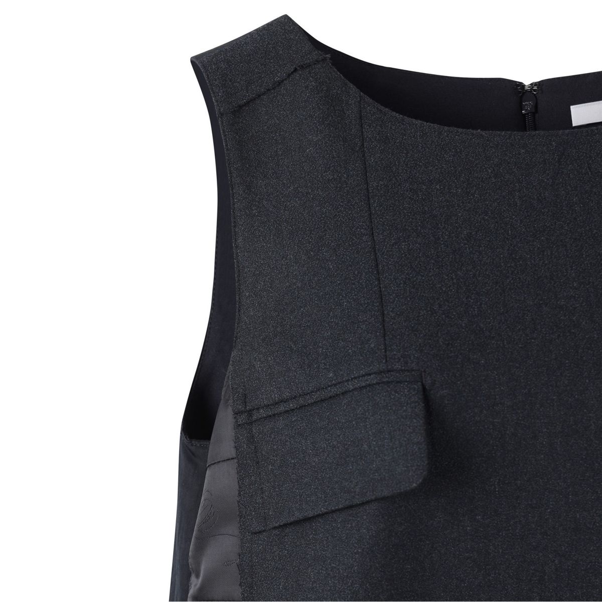 래코드(RECODE) Puzzle Bubble Midi Dress_RQDAS24546BKX