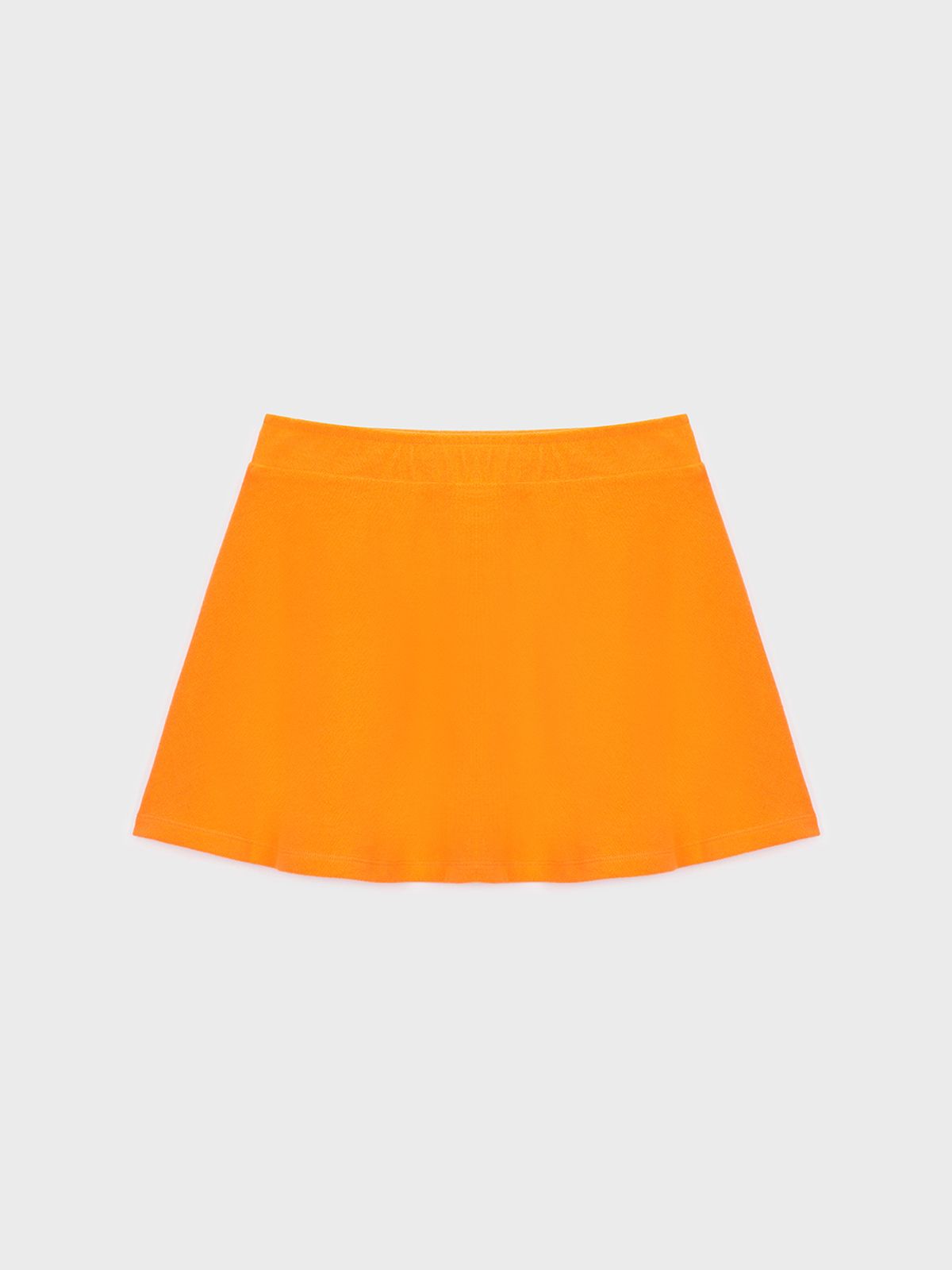 세르지오 타키니(SERGIO TACCHINI) W MC 테리 플레어 스커트 (Orange)