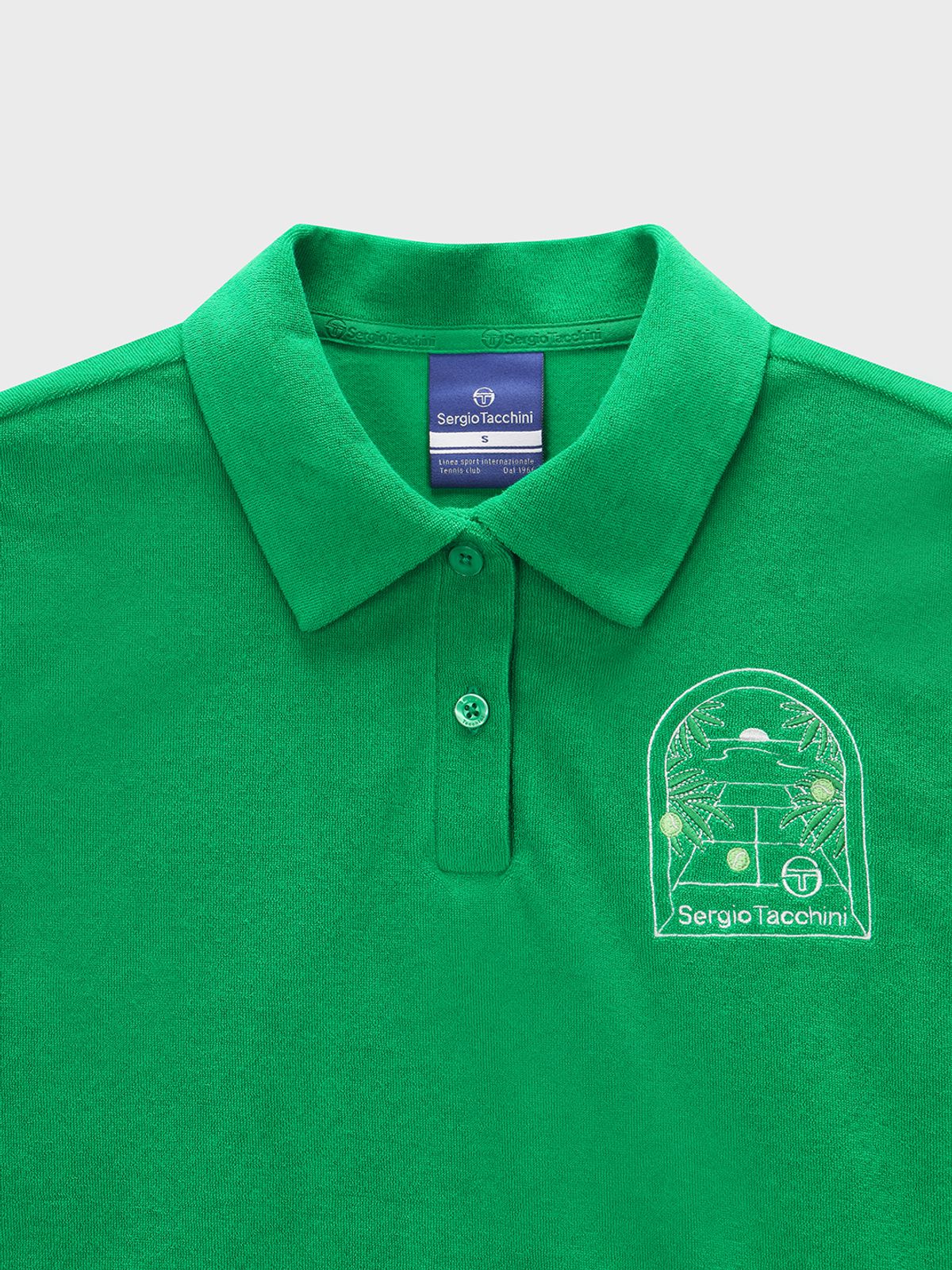 세르지오 타키니(SERGIO TACCHINI) W MC 테리 반팔 폴로 셔츠 (Green)