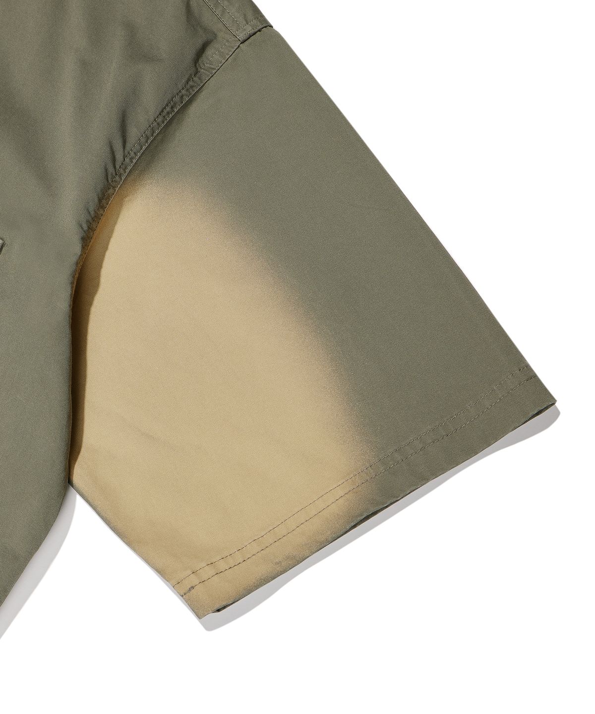 브라운브레스(BROWNBREATH) BB WASHED WORK SHIRT - KHAKI