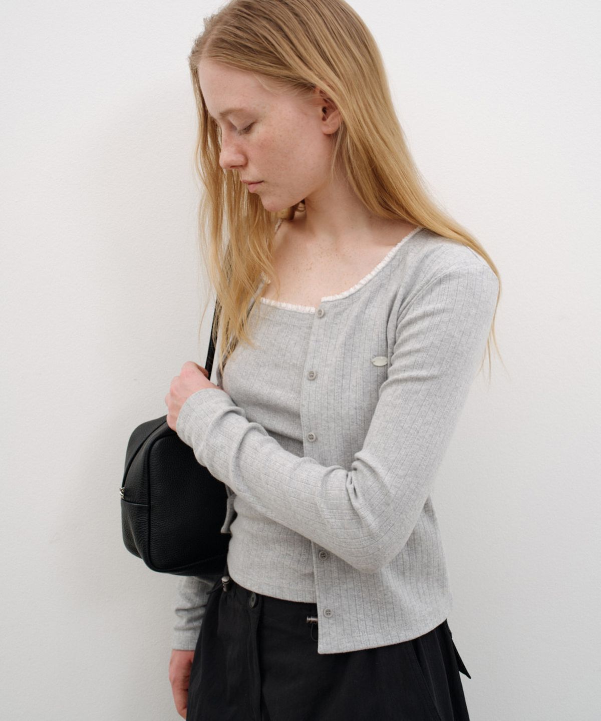 유라고(URAGO) Eyelet lace sleeveless