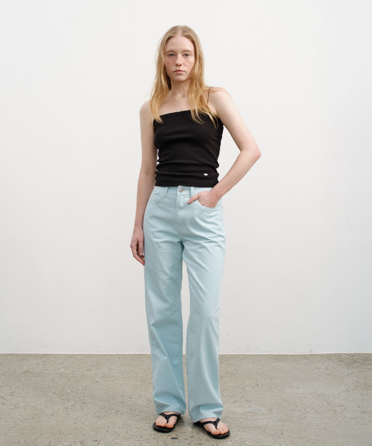 유라고(URAGO) Eyelet lace sleeveless