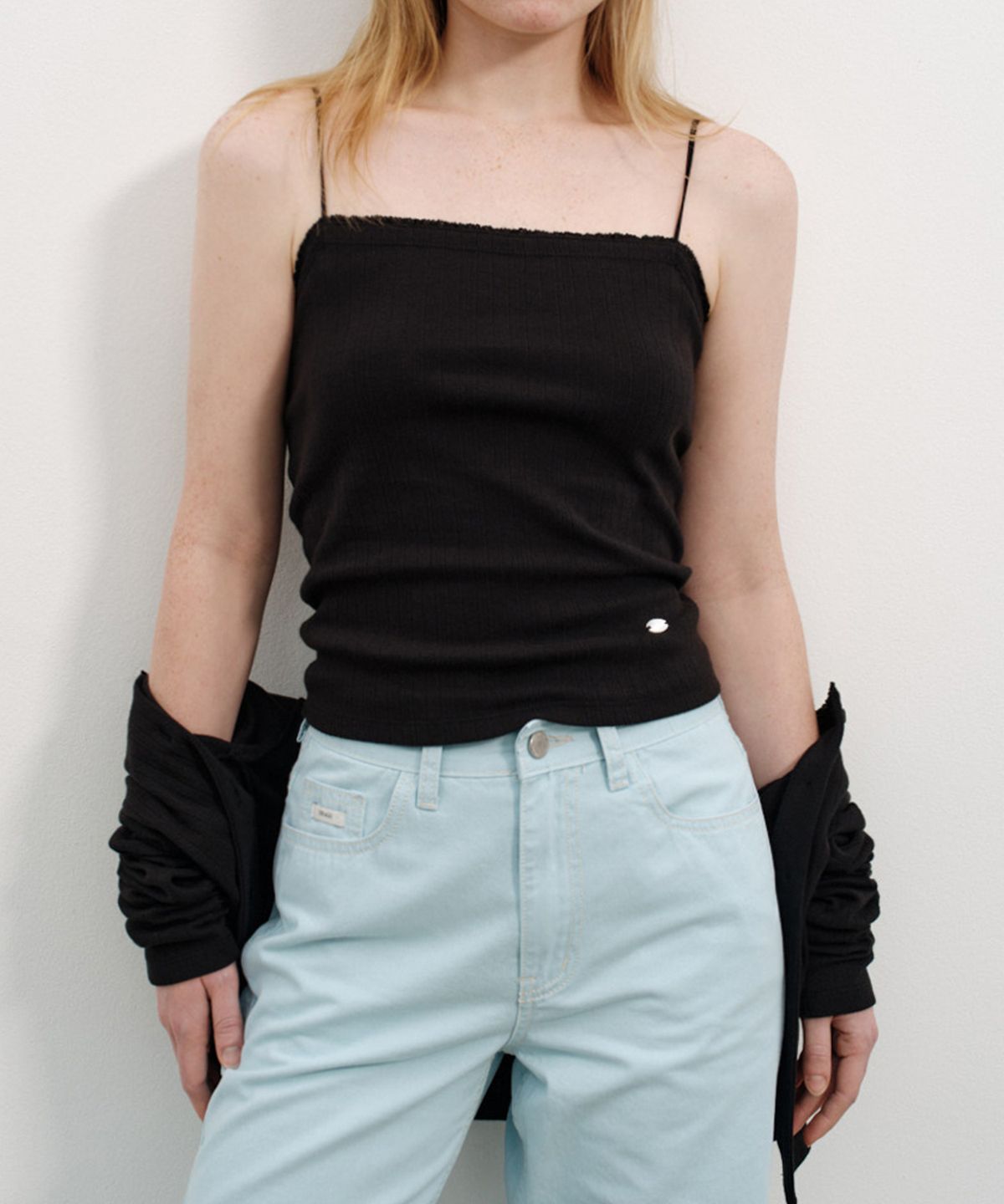 유라고(URAGO) Eyelet lace sleeveless