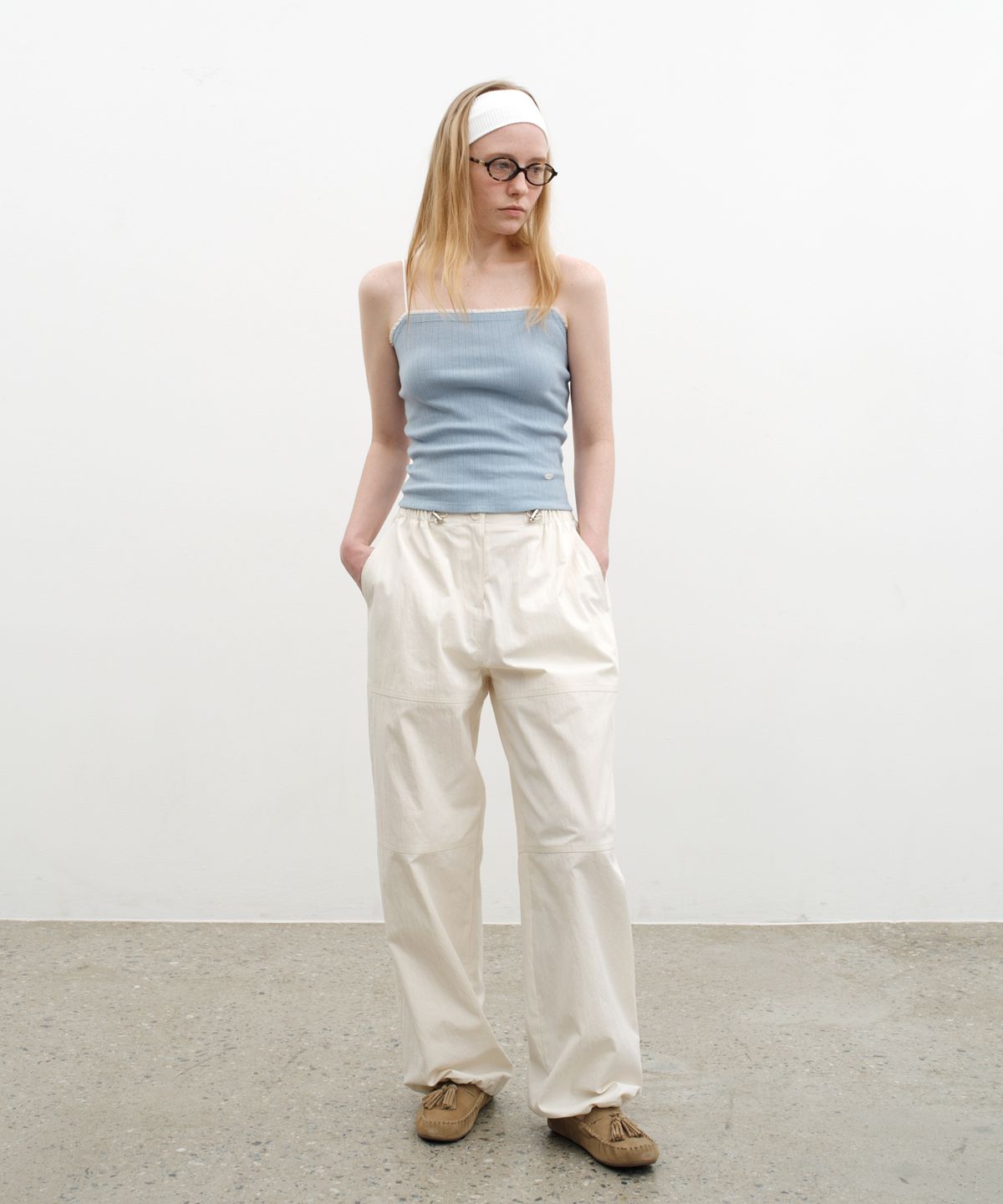 유라고(URAGO) Eyelet lace sleeveless