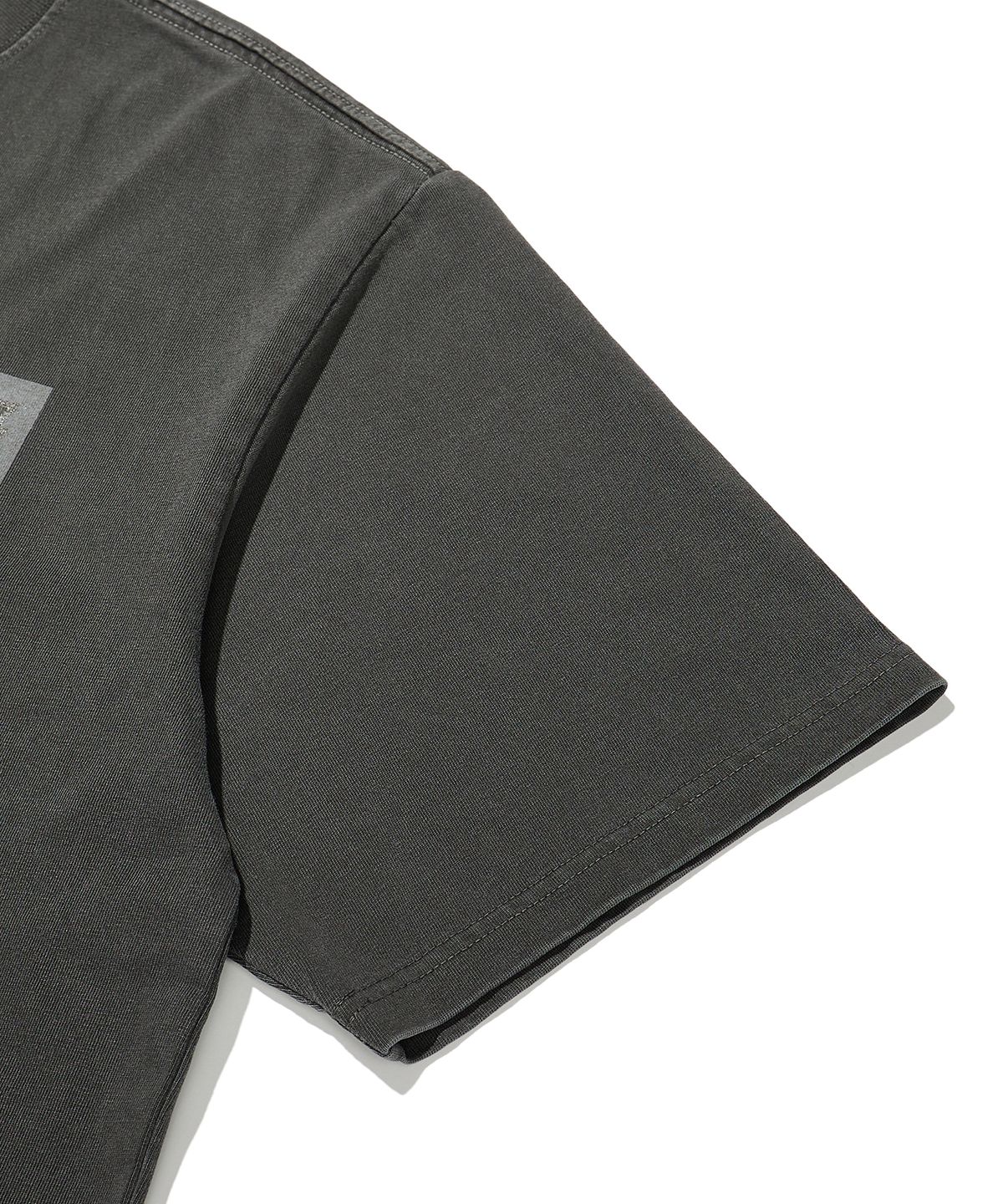브라운브레스(BROWNBREATH) ADS PIGMENT TEE - CHARCOAL