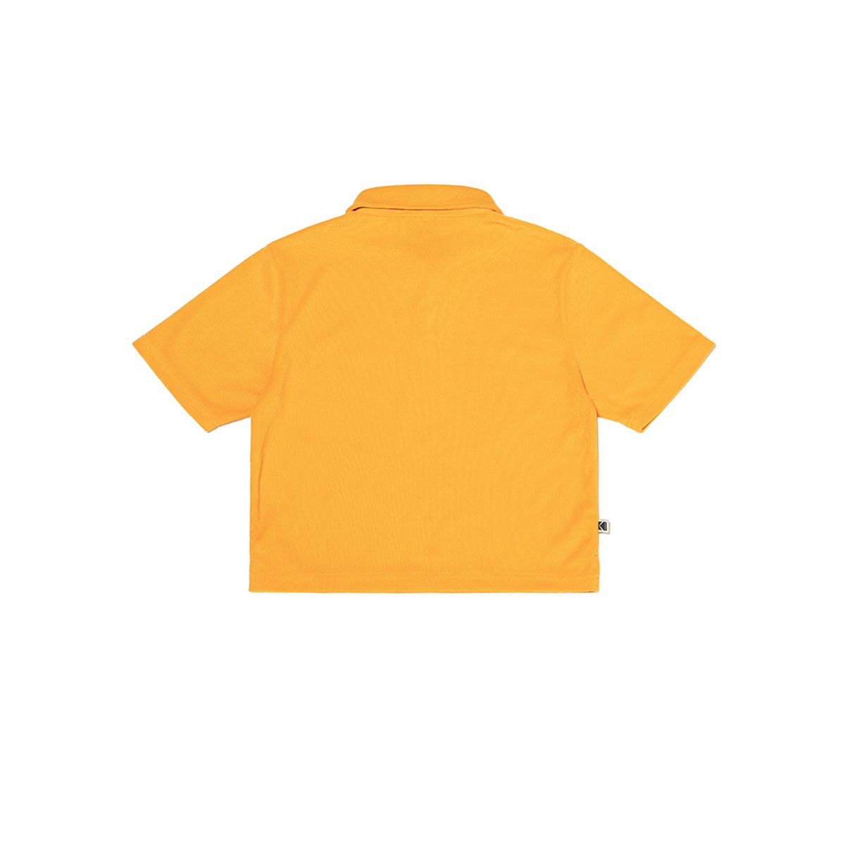 코닥(KODAK) 에센셜 테리 크롭 폴로티셔츠 우먼 YELLOW
