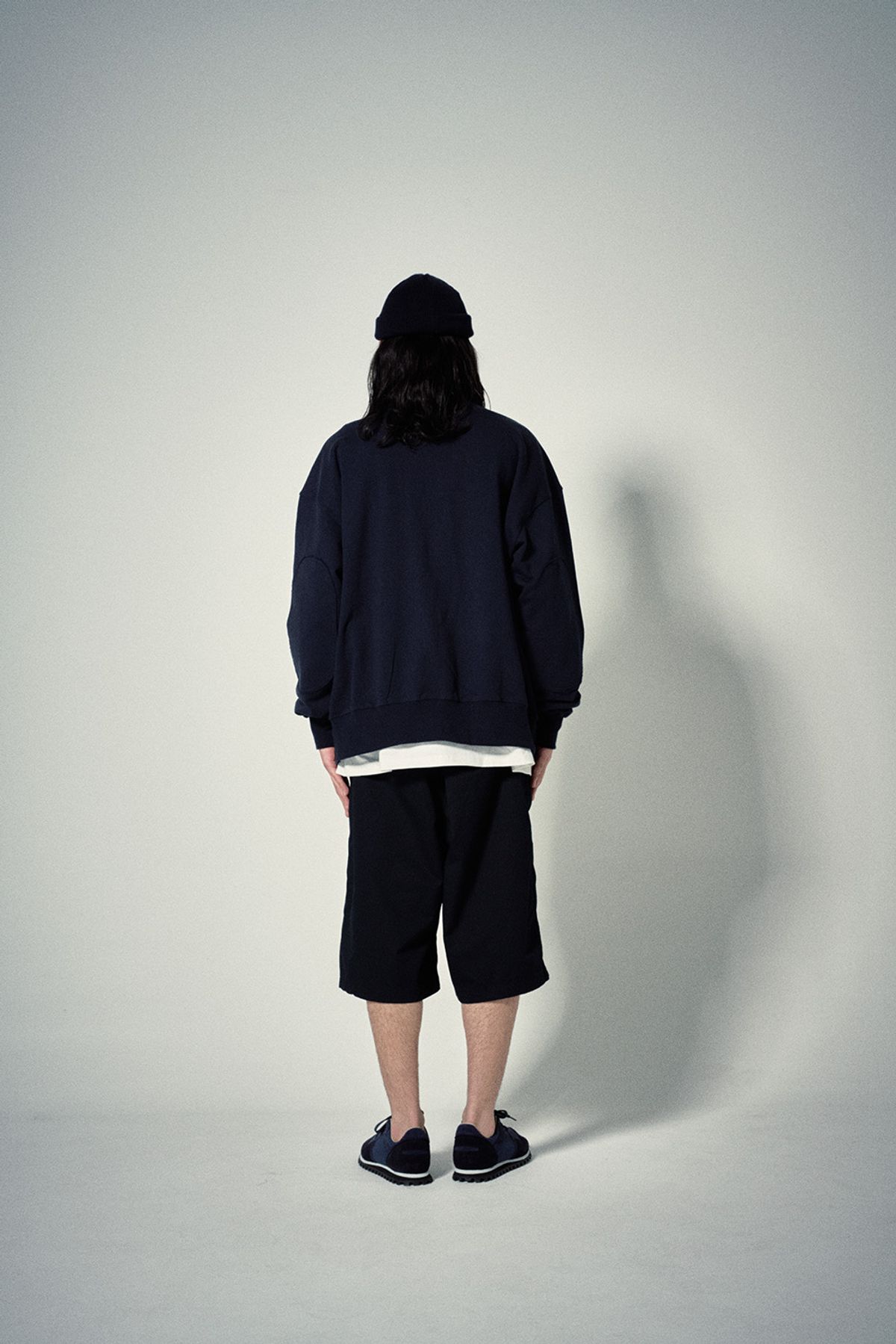 히즈핸더(HISHANDER) SWEAT CARDIGAN [Navy]