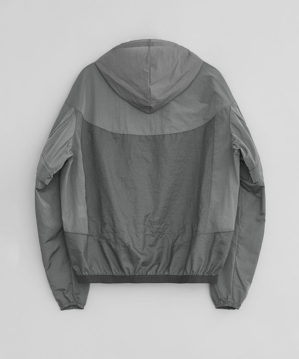 이이(EE) DETACHABLE WINDBREAKER GREY