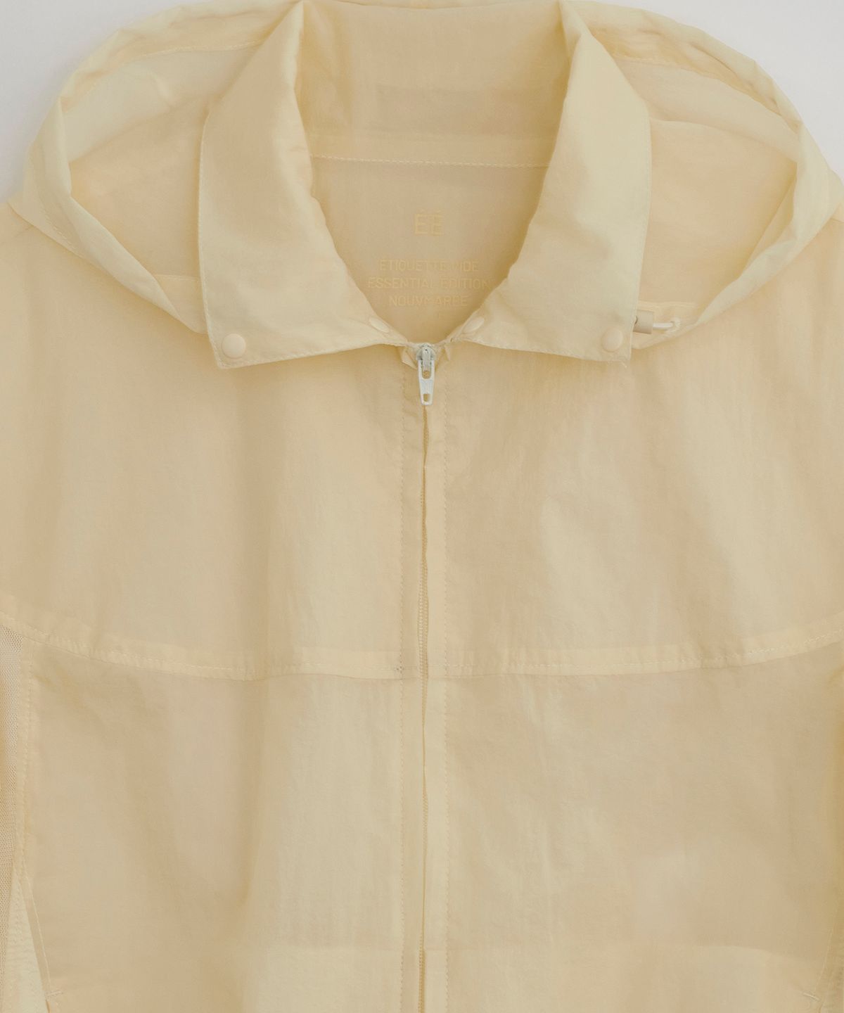 이이(EE) WOMENS DETACHABLE WINDBREAKER LEMON