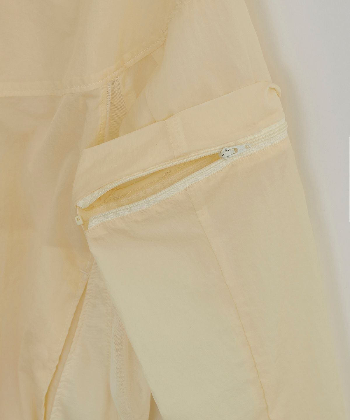이이(EE) WOMENS DETACHABLE WINDBREAKER LEMON