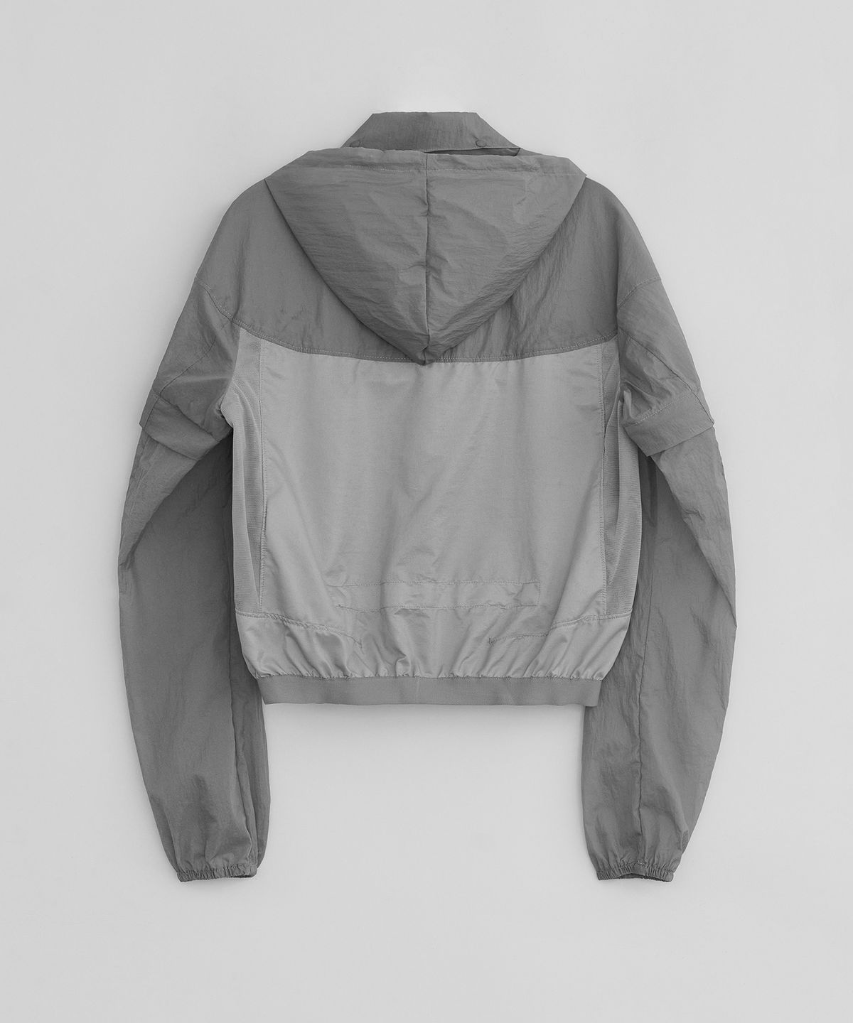 이이(EE) WOMENS DETACHABLE WINDBREAKER GREY