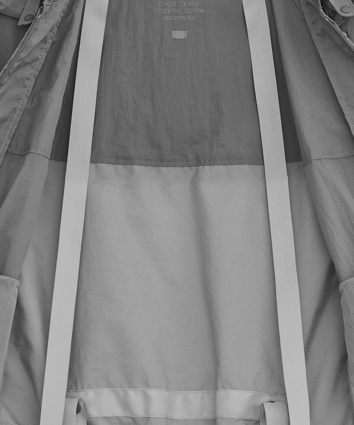 이이(EE) WOMENS DETACHABLE WINDBREAKER GREY