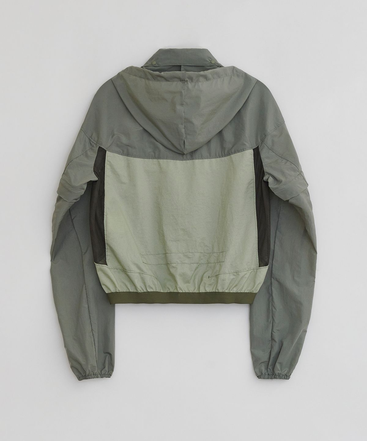 이이(EE) WOMENS DETACHABLE WINDBREAKER OLIVE