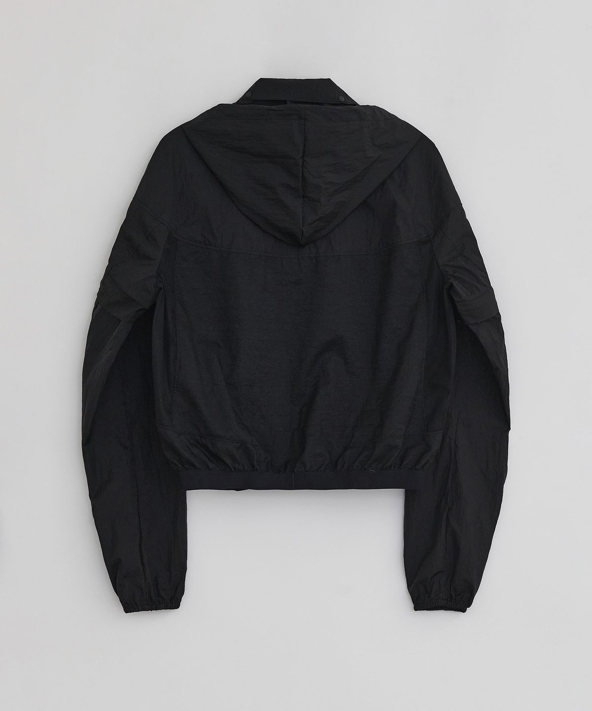 이이(EE) WOMENS DETACHABLE WINDBREAKER BLACK