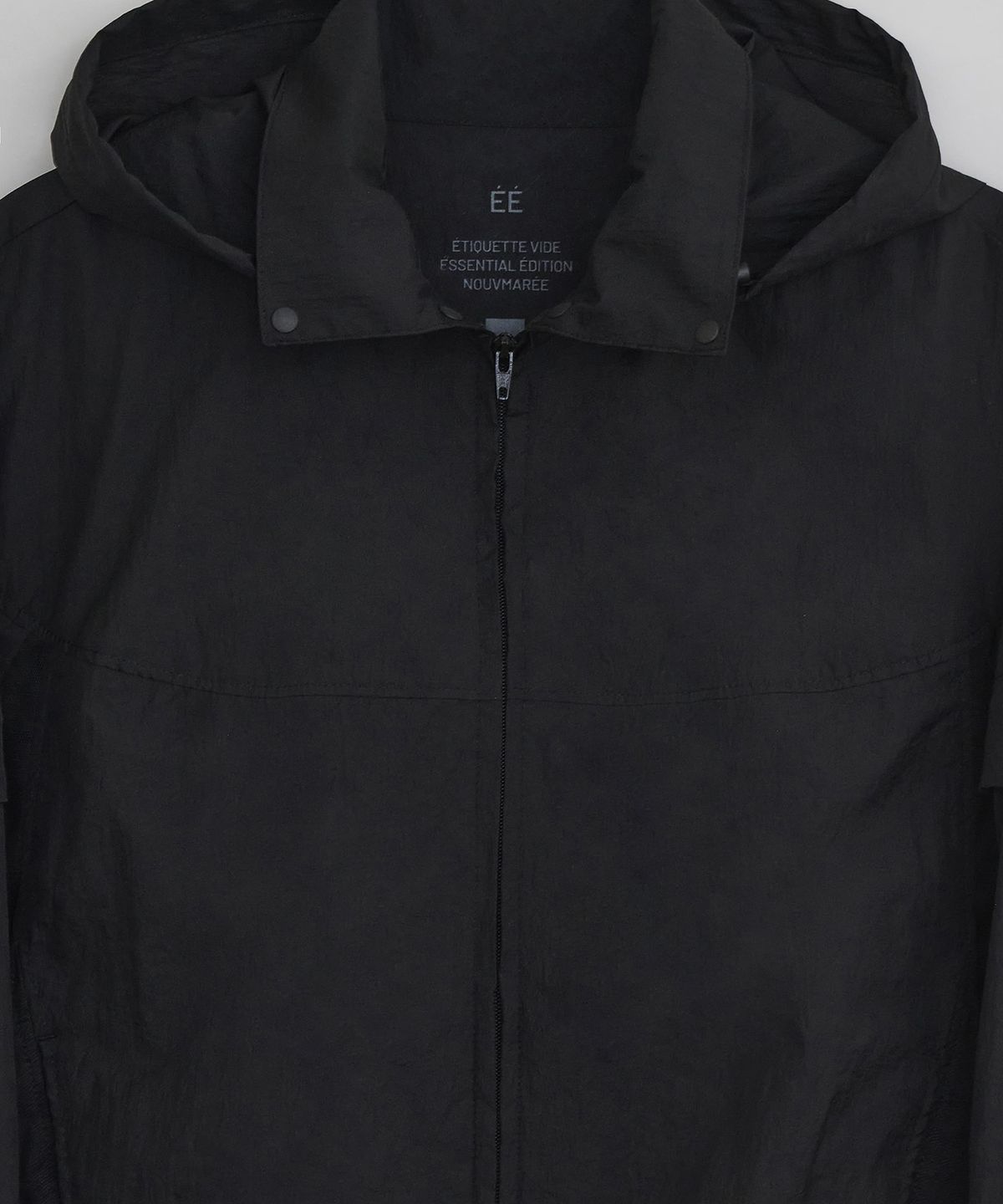 이이(EE) WOMENS DETACHABLE WINDBREAKER BLACK
