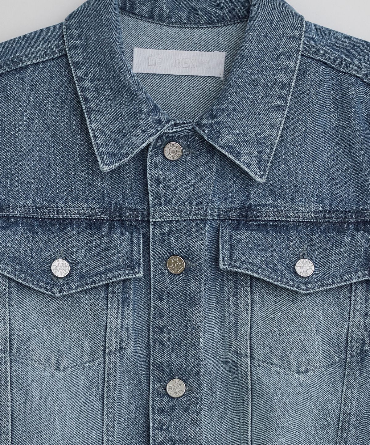 이이(EE) DENIM JACKET BLUE