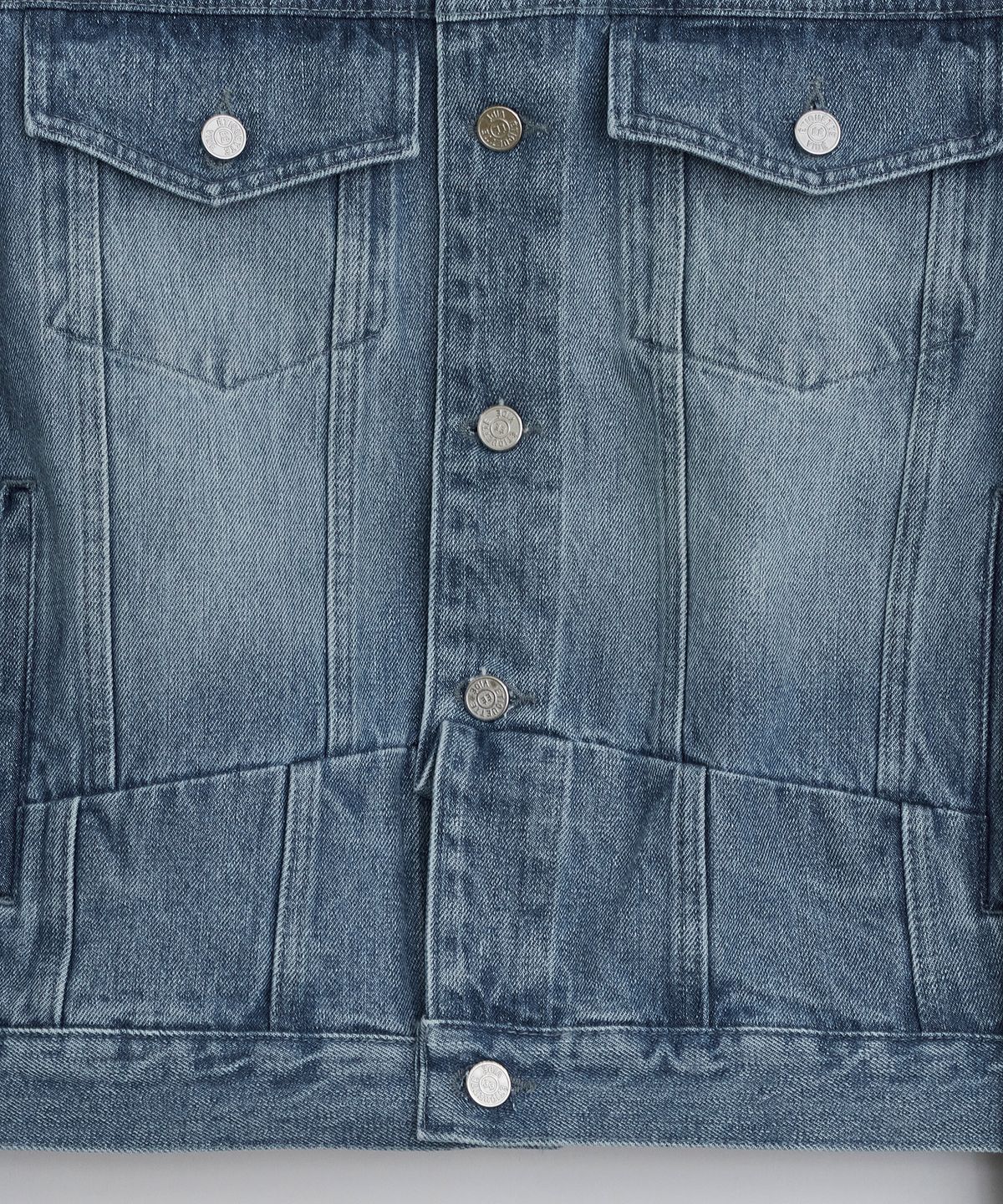 이이(EE) DENIM JACKET BLUE