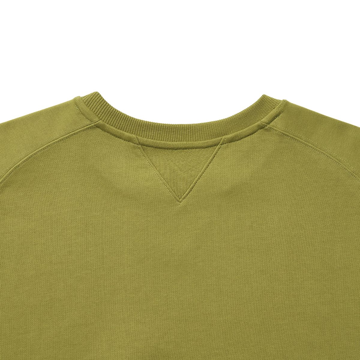 히즈핸더(HISHANDER) FREEDOM SLEEVE SWEAT SHIRTS [Yellow Green]